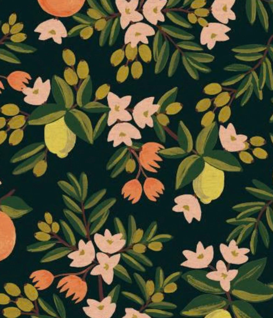 Citrus Floral: Hair Tools Bag