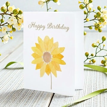 Birthday Sunflower