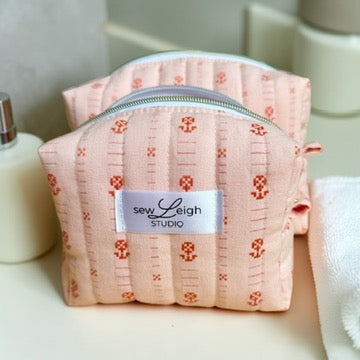 Pink Hilde Floral: Carry All Bag