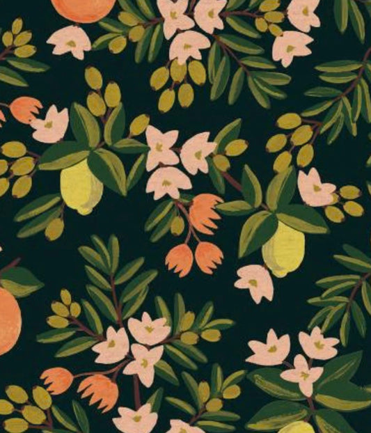 Citrus Floral: Hair Tools Bag
