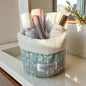 Blue Blossom Vanity Bucket