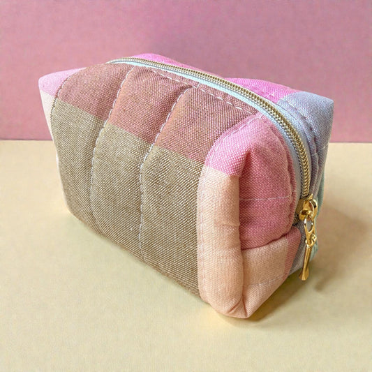 Bright Plaid Nano Pouch