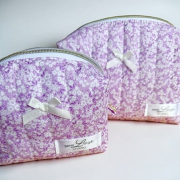 Floral Vista Violet: Carry All Bags