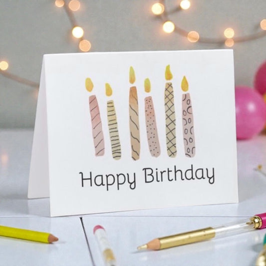 Happy Birthday Candles