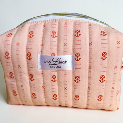Pink Hilde Floral: Carry All Bag